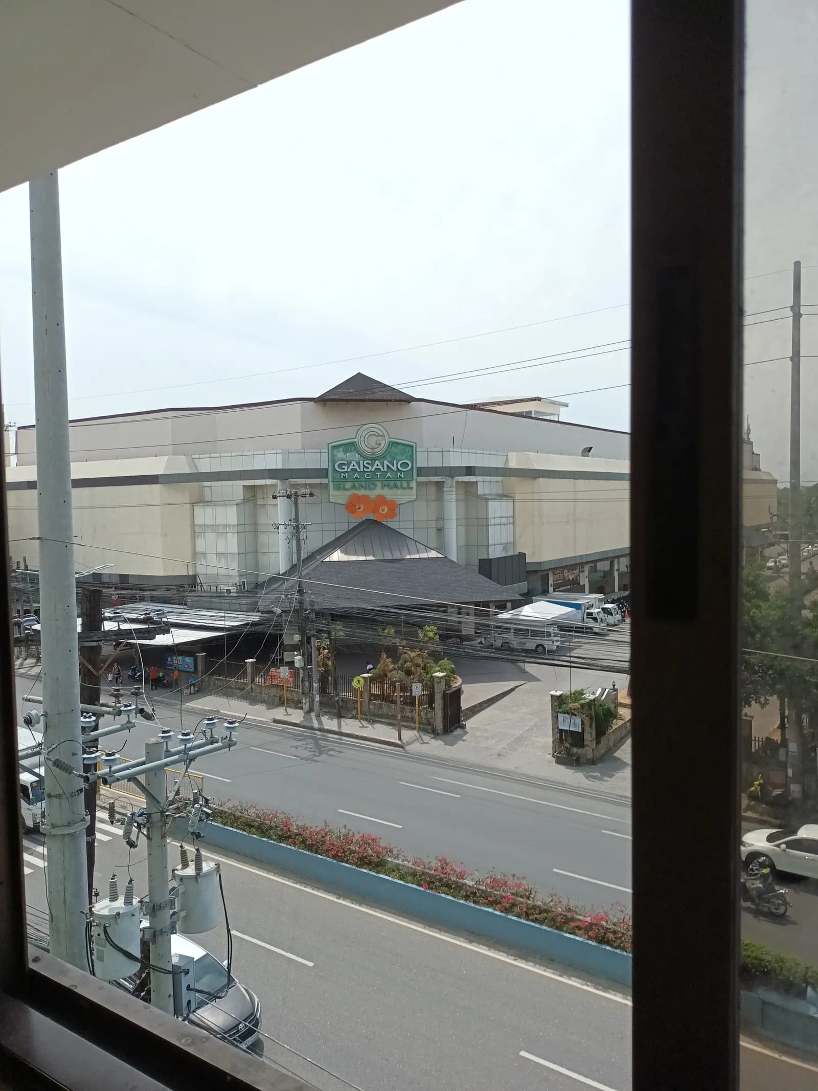 View of Gaisano Island Mall Mactan from the hotel