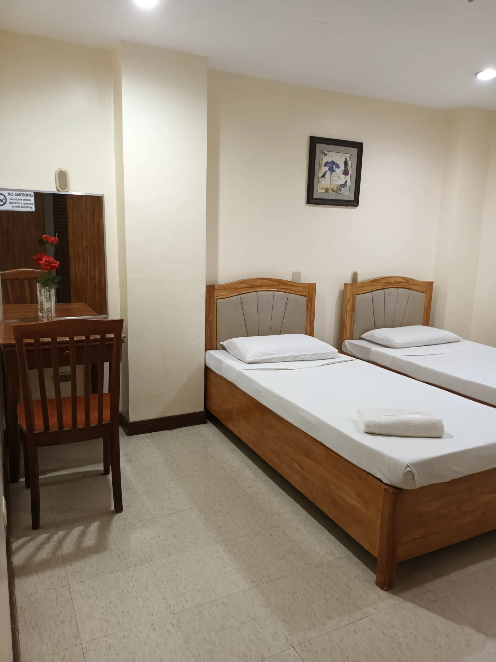 Superior room with twin beds